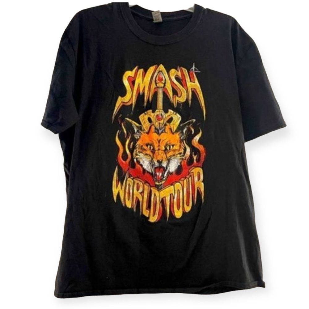 Gildan Mens Smash‎ World Tour T-shirt Size XL